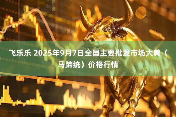 飞乐乐 2025年9月7日全国主要批发市场大黄（马蹄统）价格行情